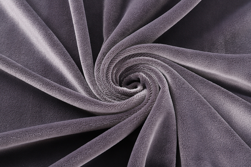 Single side- Light gray Supersoft  fabric
